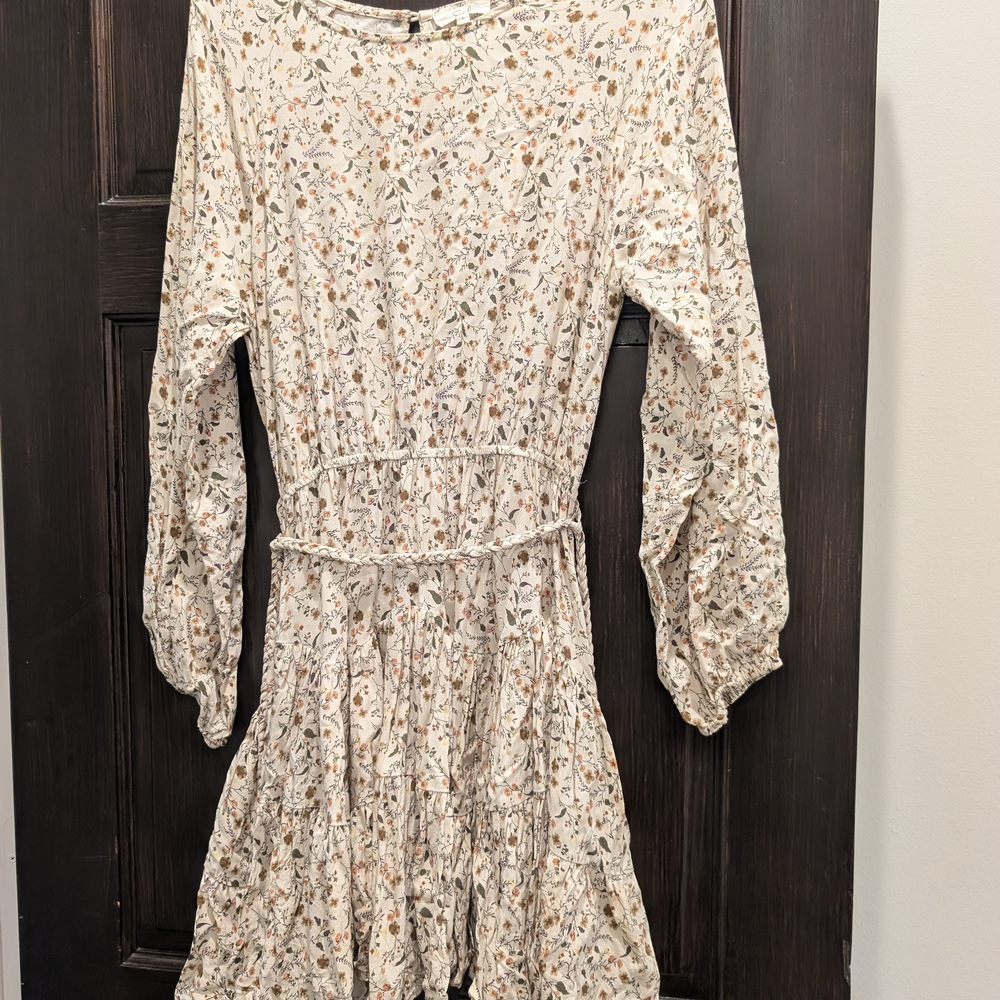 Floral Long Sleeve Dress